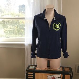 Collared full zip Victoria’s Secret’s Pink jacket